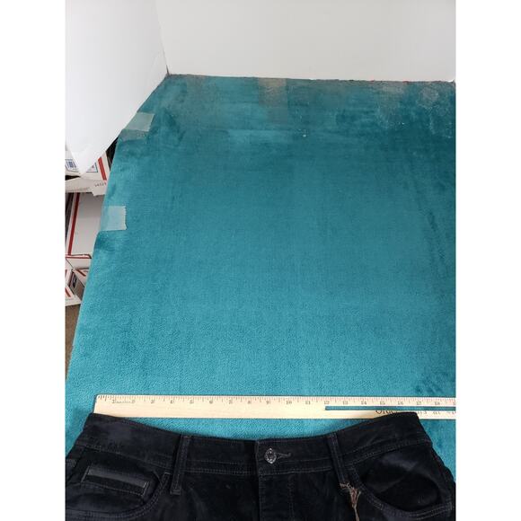 Levis Jeans Size 14 Womens Black Velvet Pants Stretch Mid Rise Skinny NWT - Picture 12 of 16